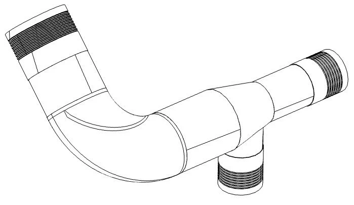 أنبوب تبريد 2502-60-105SB لآلات شيترا T-25