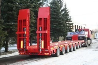 Low-Platform Semi-Trailers 9942L7 (Versions 9942L7-00 to 9942L7-10)