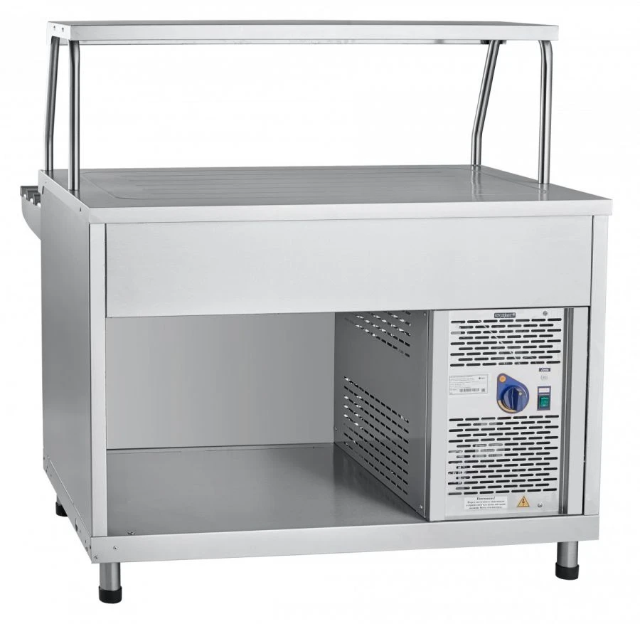 High-Temperature Refrigerated Display Showcase with Neutral Cabinet PVV(N)-70KM-NSH