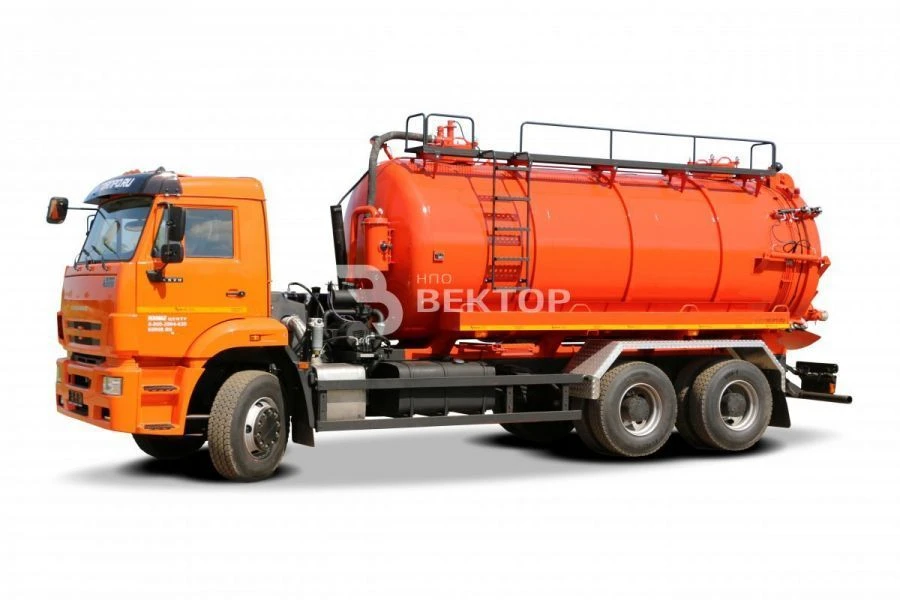 شاحنة صهريج فراغ MB 4680A5-40 على هيكل كاما 6520