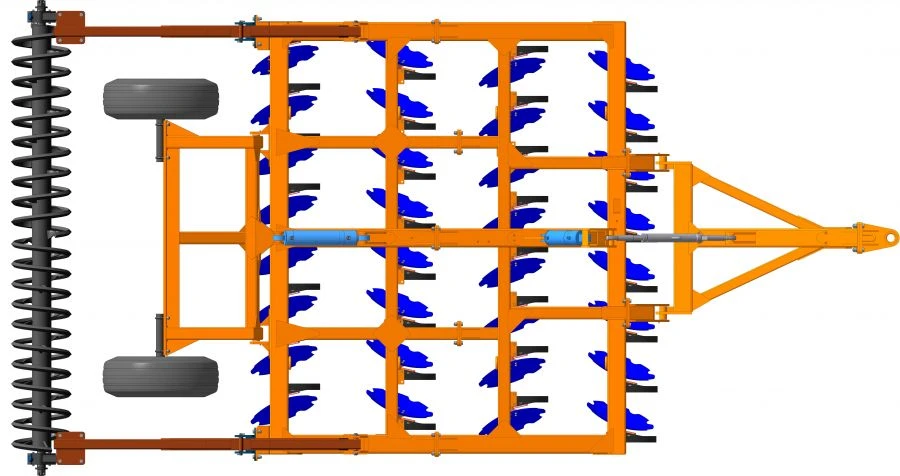 مفرمة القرص DM-3x2M لتحضير التربة