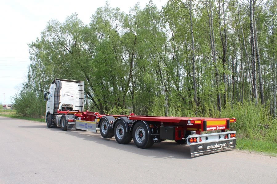 مقطورة حاويات ثلاثية المحاور MSW-361G