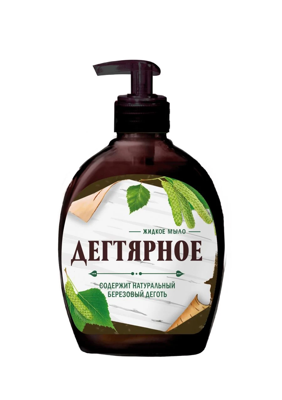Tar Soap Liquid for Cosmetics and Hygiene