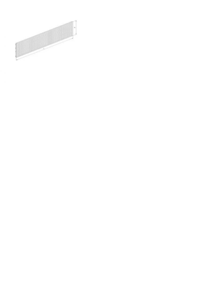 Perforated Wall Panel for Shelving (210x323 - 420x1318)