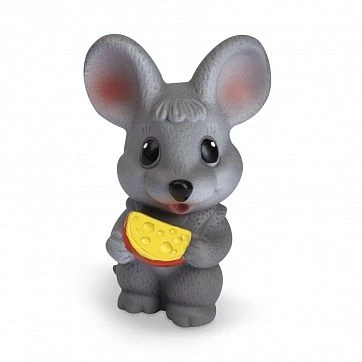 Charming Mouse with Cheese Toy
