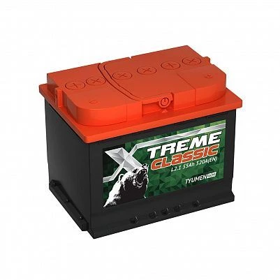 بطارية رصاصية للبدء لمحركات الاحتراق الداخلي 12 فولت 55 أمبير ساعة Xtreme CLASSIC
