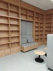 رف مكتبي لتخزين الكتب بكفاءة