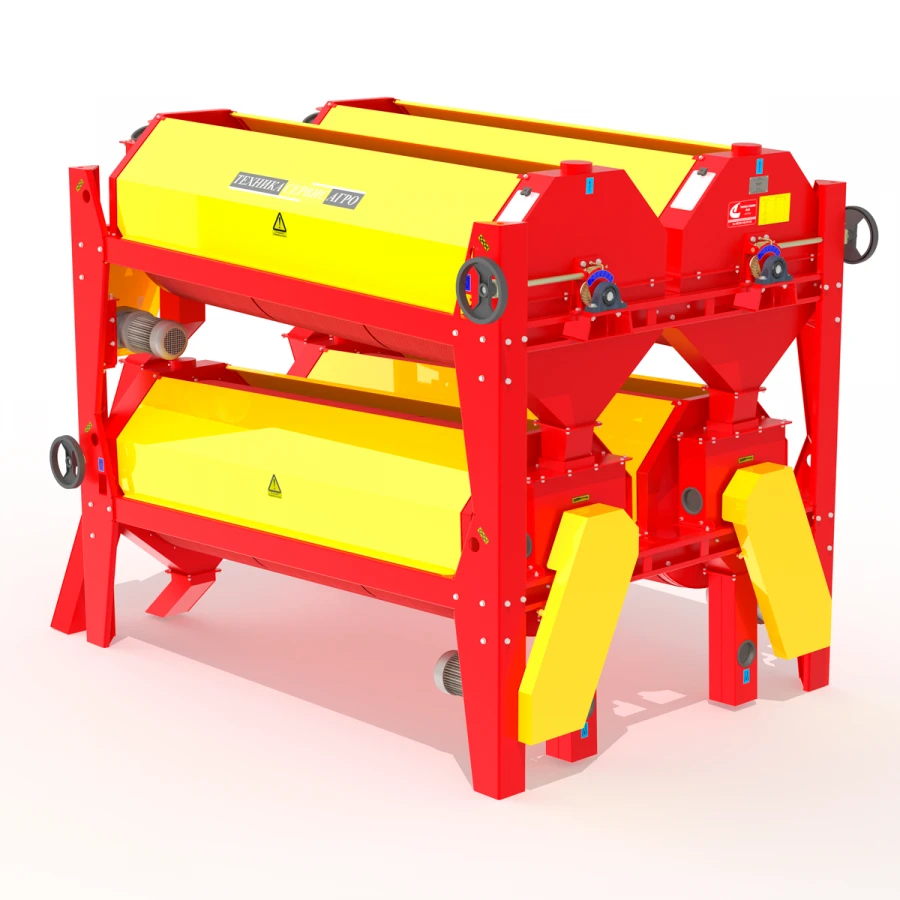 Cylindrical Trier TO-800-8E for Grain Cleaning
