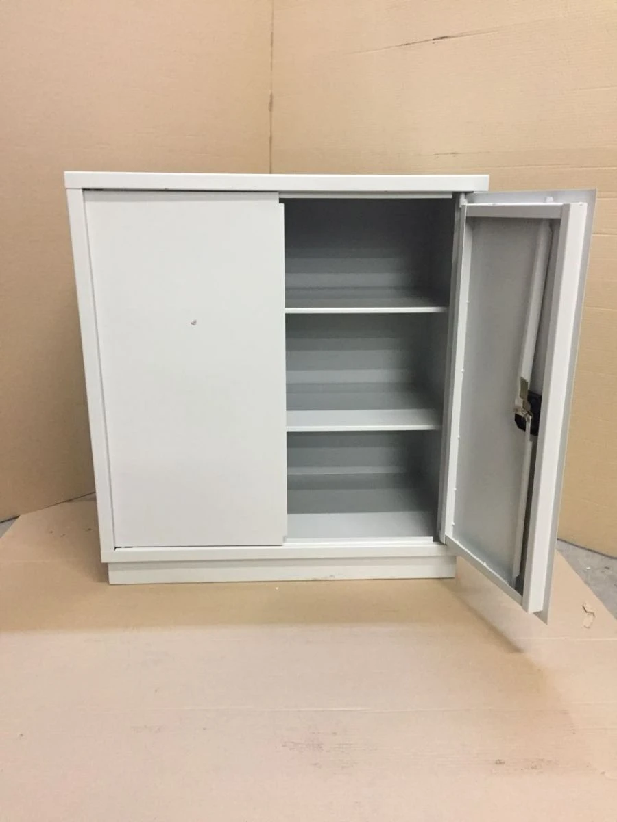 Metal Antresol "ШМ-СбМ" - 2 Sections with Locking Doors