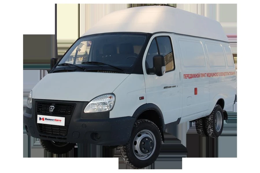 مركبة ركاب متخصصة N1GSB، موديل N1GBML على قاعدة GAZ 27057 بمحرك بنزين