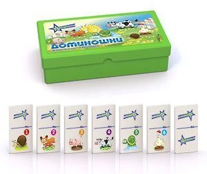 Large Domino Game "Animals" - Classic Family Entertainment