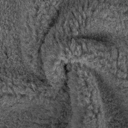 Artificial Fur on Knitted Base "ORETEX" - Blend of Synthetic and Natural Fibers