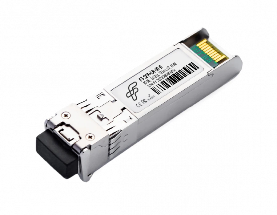 جهاز استقبال وإرسال بصري FT-SFP+LR-10-D لنقل البيانات عالي السرعة