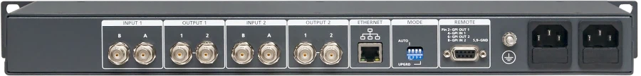 مفتاح تبديل تدفق DVB-ASI TS/T2-MI ثنائي القناة SW-2212SDAMB