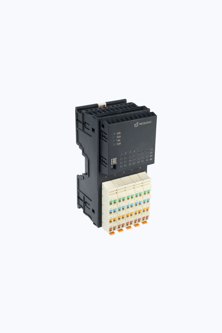 وحدة الإخراج التناظري PRO100-AO-141 لوحدة التحكم المنطقية القابلة للبرمجة UZOLA PRO100
