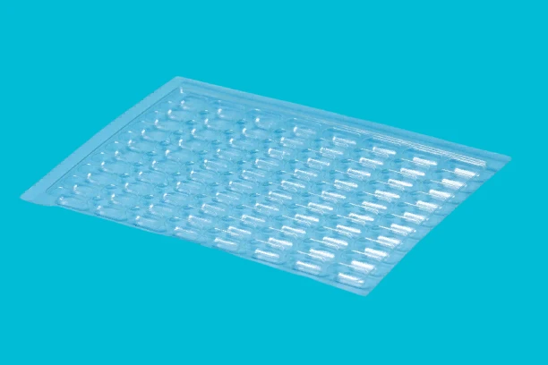 Disposable Polymeric Immunological Plate with 80 Wells (Transparent) M-010