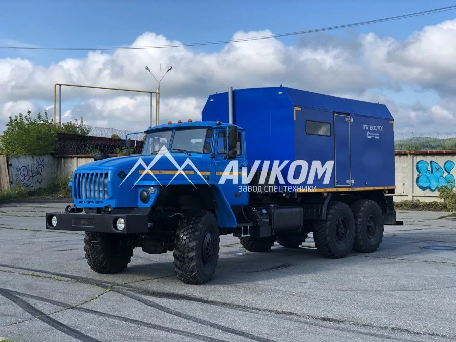 وحدة مولد البخار المتنقلة AVIKOM 50780EFK على هيكل أورال