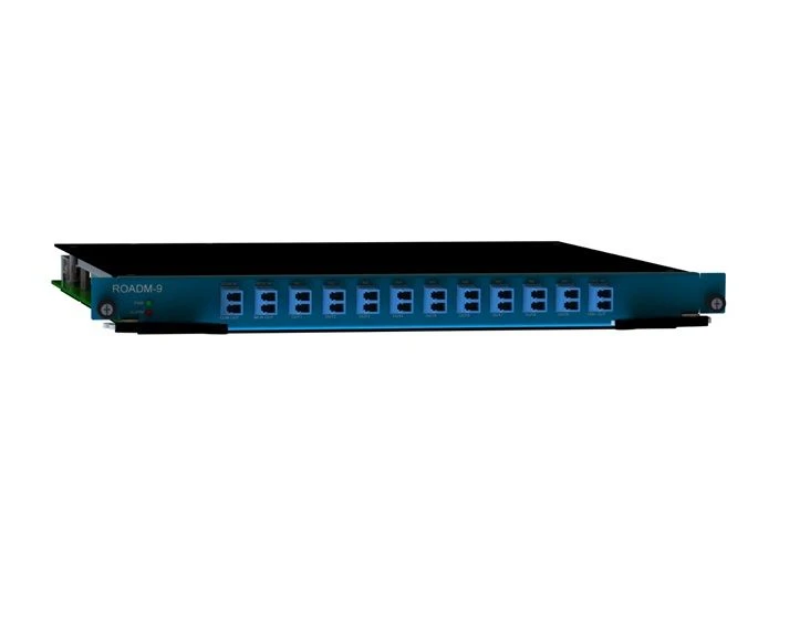 م Multiplexer بصري قابل لإعادة التكوين لإدخال / إخراج لنقل البيانات الفعال ROADM-9-C-F