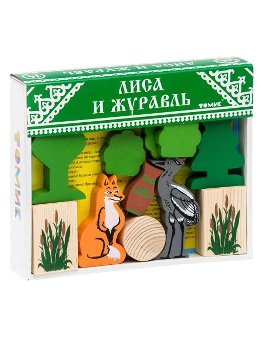 مجموعة البناء 'قصص خيالية' 'الثعلب والغراب' (14 قطعة) كود 4534-10