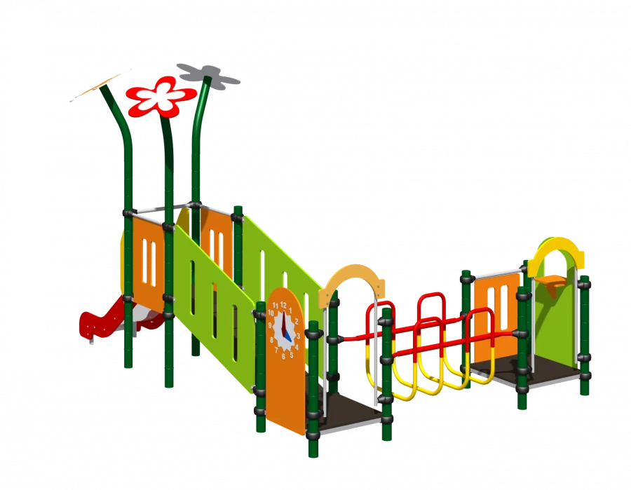 Thematic Children's Play Complex for Outdoor Fun - Romana 104.09.01
