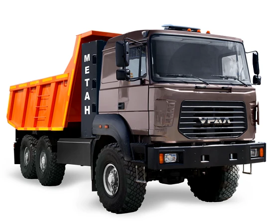 Ural 55571-16 Dump Truck for Bulk Cargo Transport