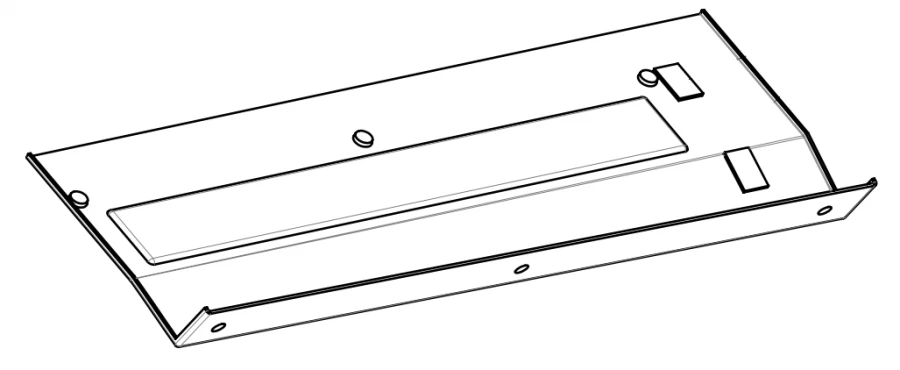 Upper Right Panel for Tram Cars S.15M-30.10.020