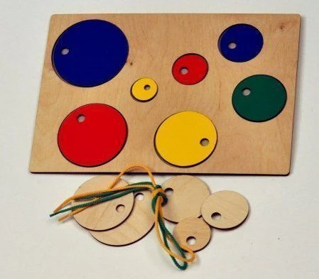 لعبة الخرز الملونة بتنسيق A4