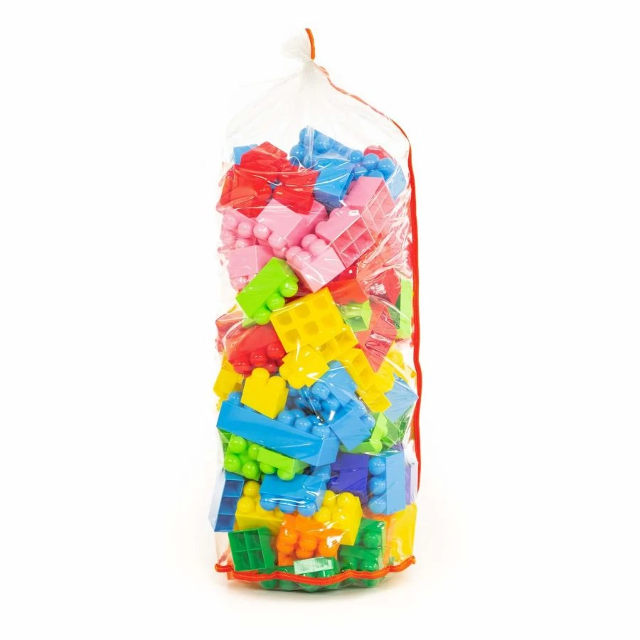 Large Building Block Set for Kids - 153 Colorful Pieces" Model 2690