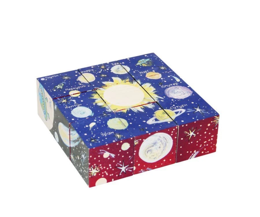 مجموعة مكعبات الفضاء التعليمية AR كود: كود-18