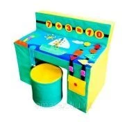 Educational Play Table Made of Elastic Foam