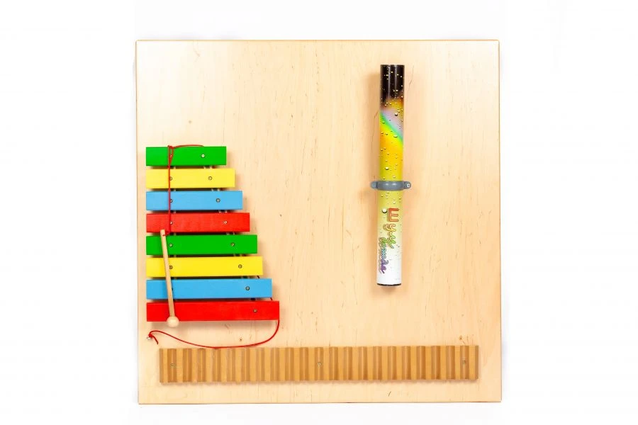 لوحة جدارية صوتية مع طلاء زخرفي واقي - "أصوات