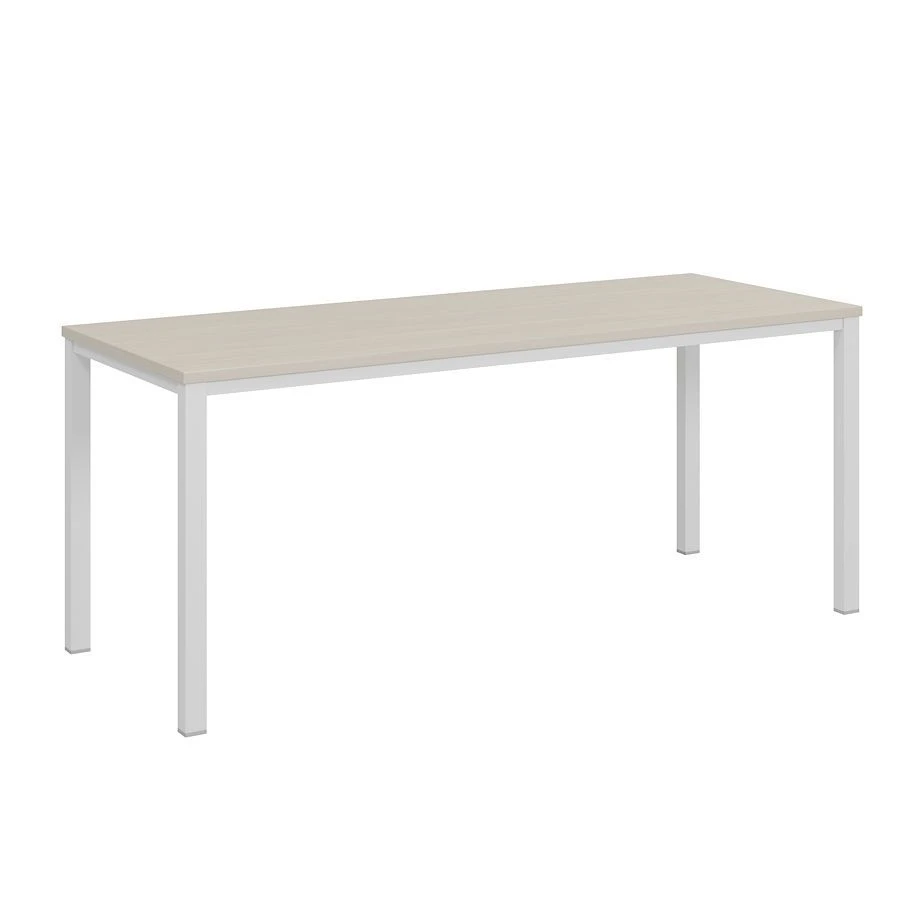 Metal Frame Writing Desk with Straight Top
