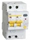قاطع الدارة الأوتوماتيكي التفاضلي AD12M 2P C40 30mA IEK