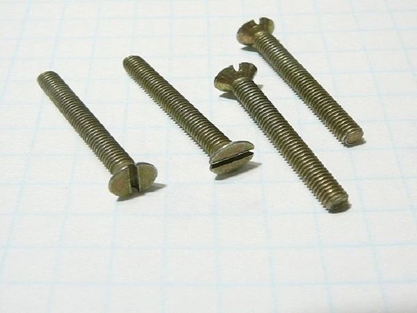 90° Countersunk Head Screws with Straight Slot OST 1 31542-80