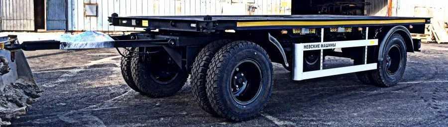 Automotive Trailer 8338AD with Pneumatic or Spring Suspension