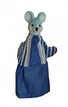 Mouse Finger Puppet for Children's Storytelling