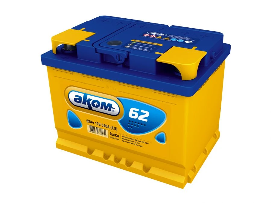 بطارية 6ST-62VL ACOM الرصاص الحمضية