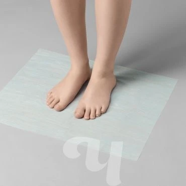 حصيرة سبانبوند زرقاء 40x50 سم، 100 قطعة/عبوة، رقم 600-024