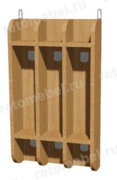 رف مناشف معلق لثلاث مناشف