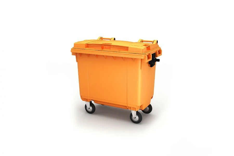 Mobile Waste Container 660L Model Art. 25.C19 (20.803.30.PE; 21.053.30.PE)