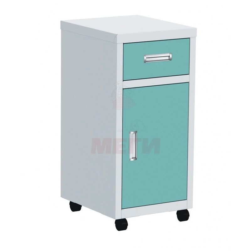 Medical Bedside Cabinet with Steel Structure (Model MSK-625)