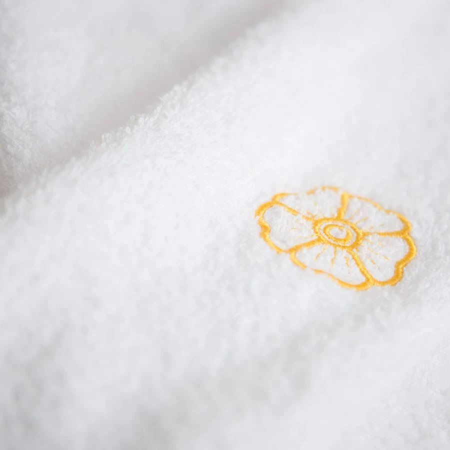 Cotton Terry Embroidered Bed Sheet for Kids