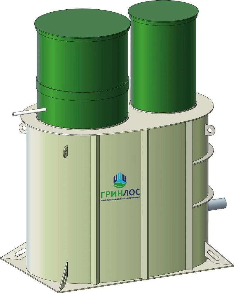Greenlos Aero Wastewater Treatment Station with Pumping Station