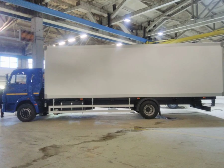 Isothermal Refrigerated Truck with Diesel Engine Type 67065, Model 67065A on KAMAZ Chassis 65111-A5