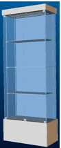 واجهة عرض عمودية جزيرية 1000 × 500 × h 2400