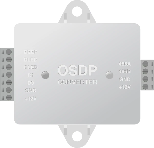 محول واجهة Wiegand إلى OSDP - Controlgate CG-ACS-OSDP-Wiegand