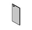 Low MDF Door for Office Furniture - "Air Zone" Set