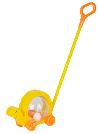 Pull Toy Turtle with Rolling Balls
