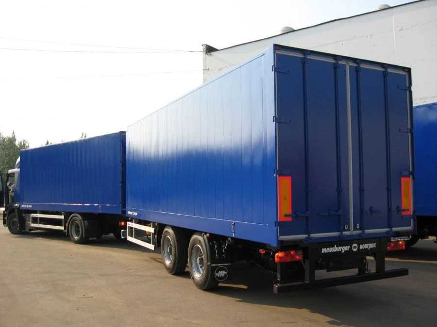 مقطورة شحن ثنائية المحور ZG-224ST