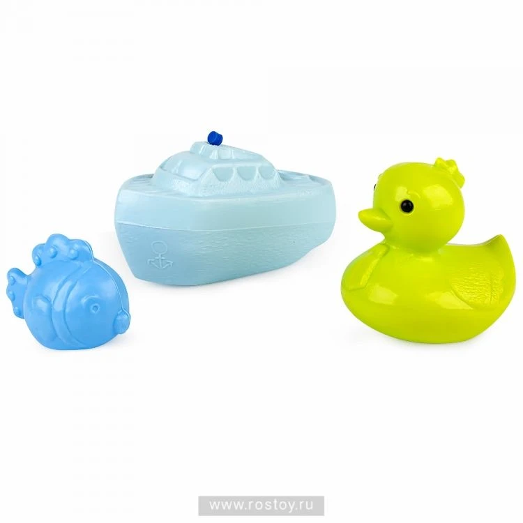 Ocean Team Bath Toy Set for Toddlers